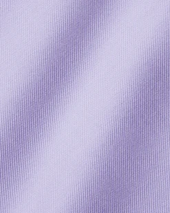 Store Charles Tyrwhitt Spread Collar Non-Iron Twill Shirt - Purple Lilac