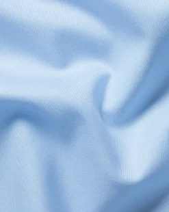 Cheap Charles Tyrwhitt Spread Collar Non-Iron Twill Shirt - Blue Sky