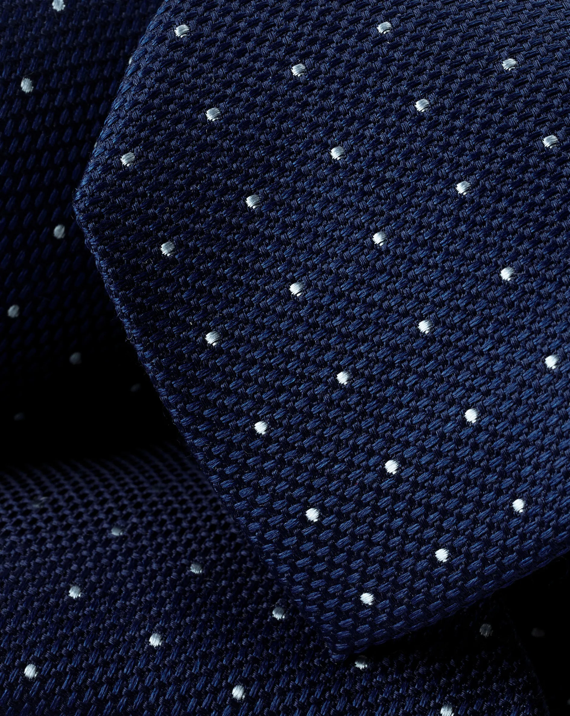 Flash Sale Charles Tyrwhitt Stain Resistant Spot Silk Tie - Petrol & Light Blue Petrol Blue