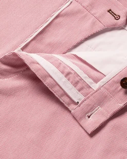 Hot Charles Tyrwhitt Stripe Shorts - Coral Pink
