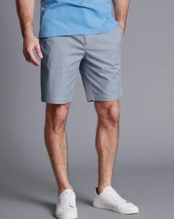 Clearance Charles Tyrwhitt Stripe Shorts - Blue Royal