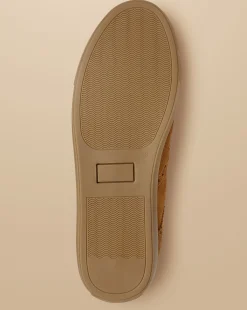 Clearance Charles Tyrwhitt Suede Brogue Sneakers - Brown Tobacco