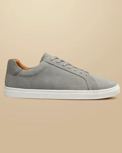 Best Sale Charles Tyrwhitt Suede Sneakers - Grey