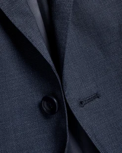 Outlet Charles Tyrwhitt Texture Suit Jacket - Denim Blue