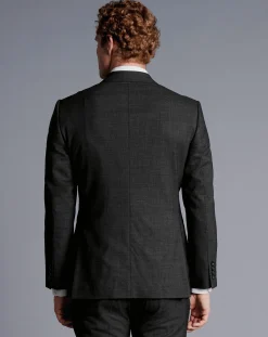 Sale Charles Tyrwhitt Texture Suit Jacket - Grey