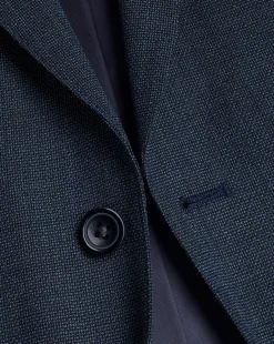 Flash Sale Charles Tyrwhitt Textured Business Suit Jacket - Denim Blue