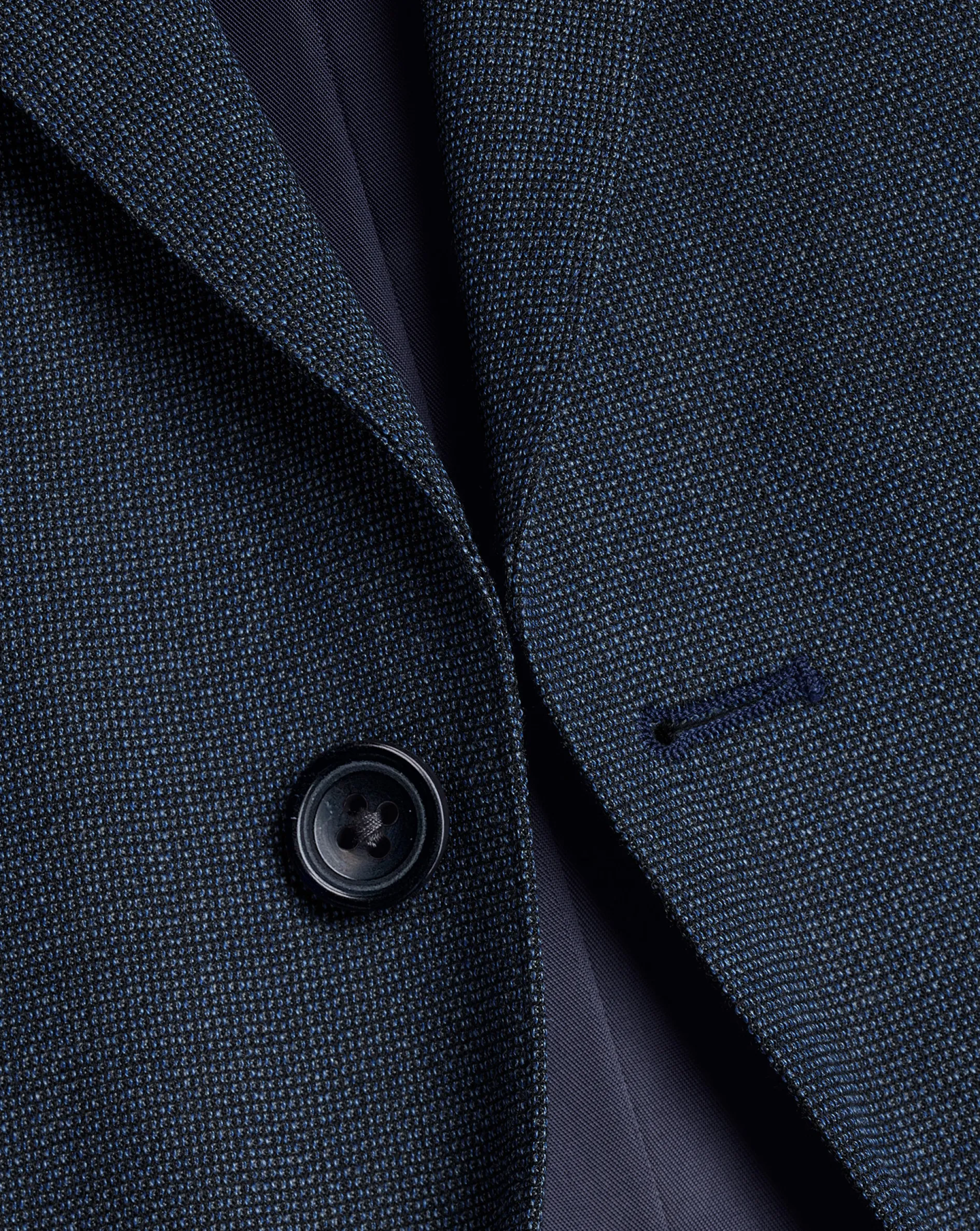Flash Sale Charles Tyrwhitt Textured Business Suit Jacket - Denim Blue