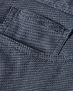 Cheap Charles Tyrwhitt Textured Washed 5-Pocket Pants - Denim Blue