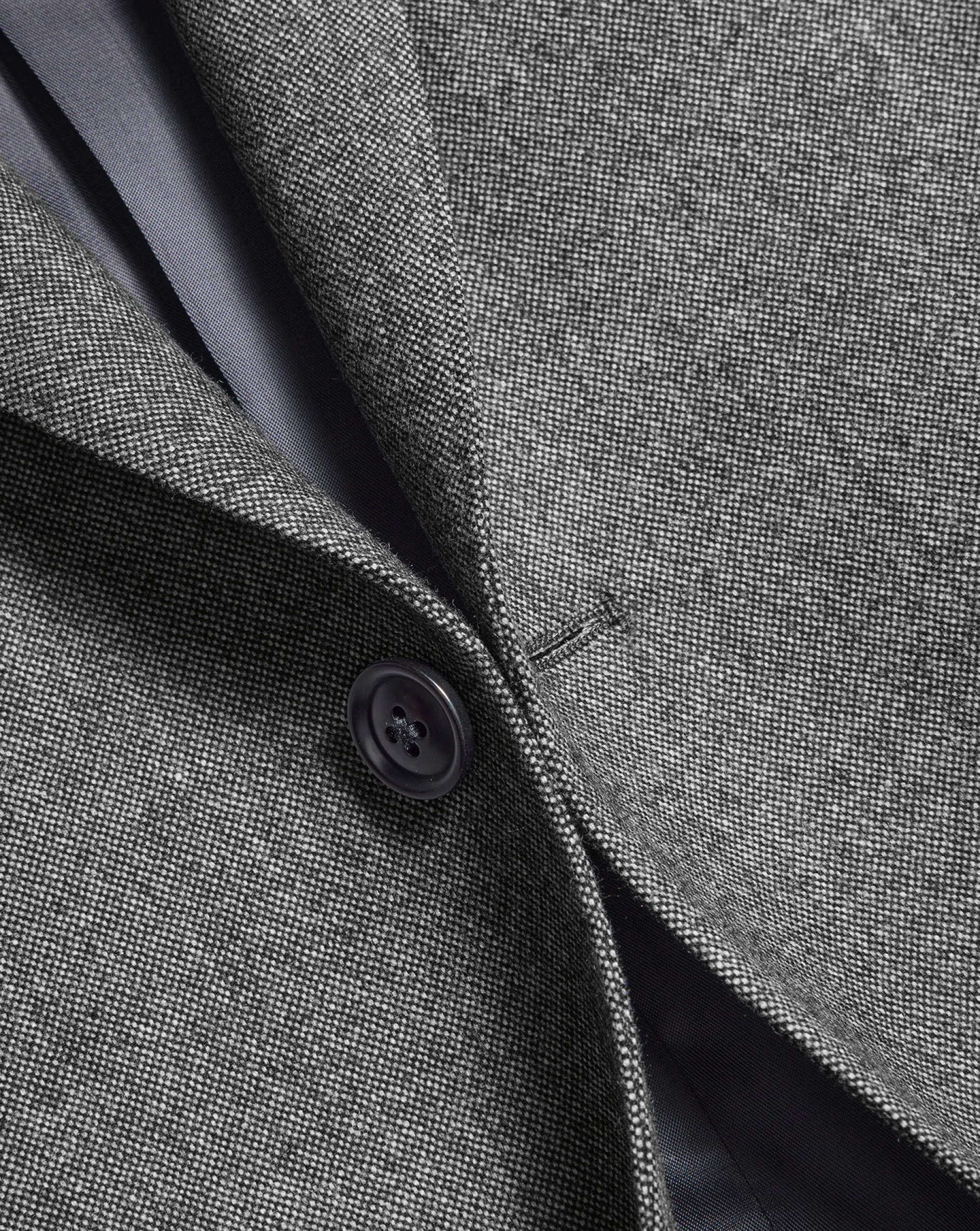 Store Charles Tyrwhitt Textured Wool Jacket - Grey