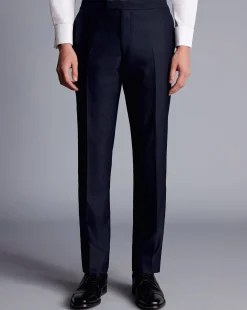Best Charles Tyrwhitt Tuxedo Pants - Dark Navy