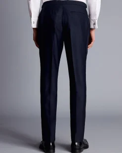 Best Charles Tyrwhitt Tuxedo Pants - Dark Navy