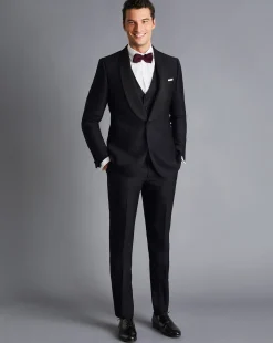 Cheap Charles Tyrwhitt Tuxedo Pants - Midnight