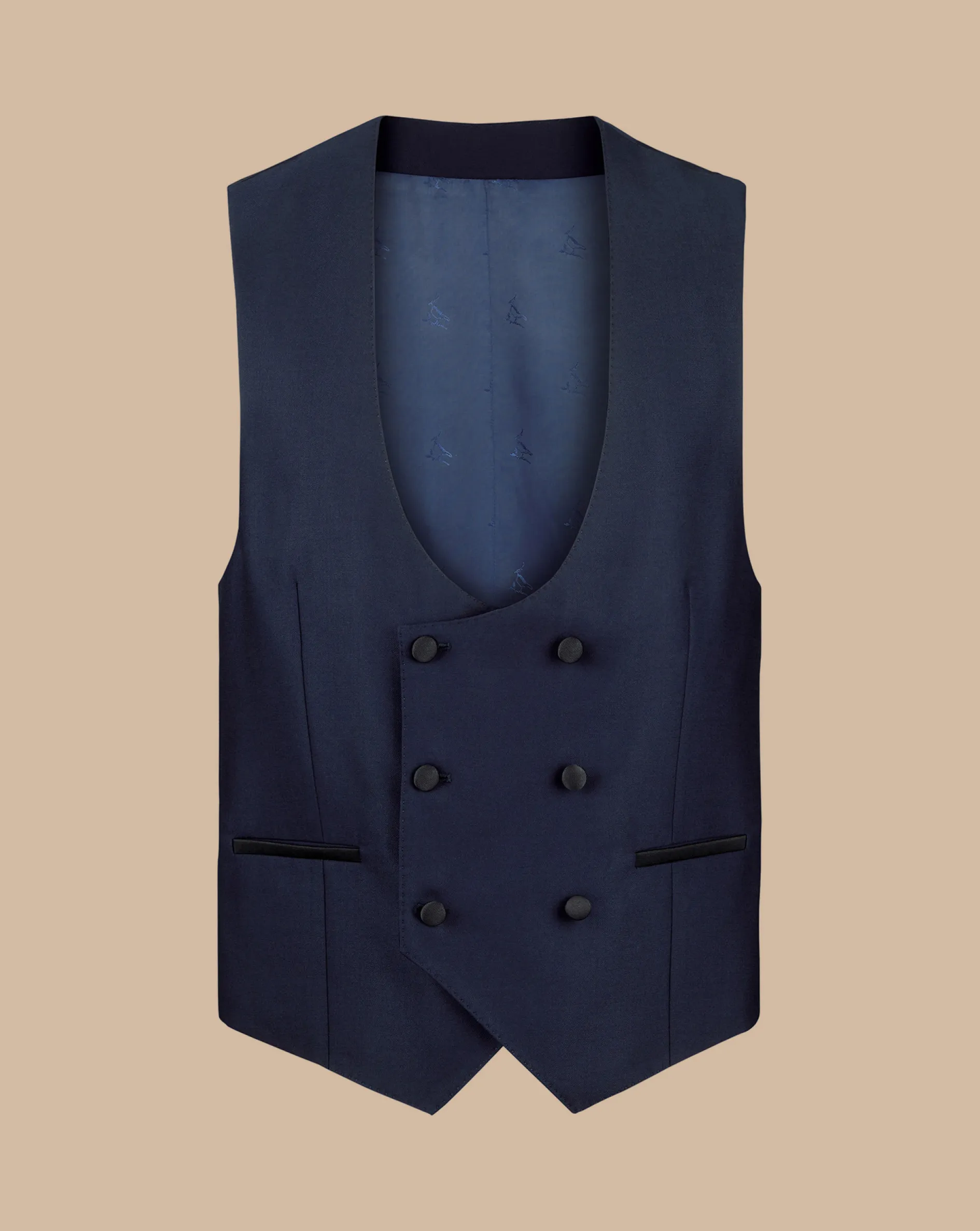 Discount Charles Tyrwhitt Tuxedo Vest - Dark Navy