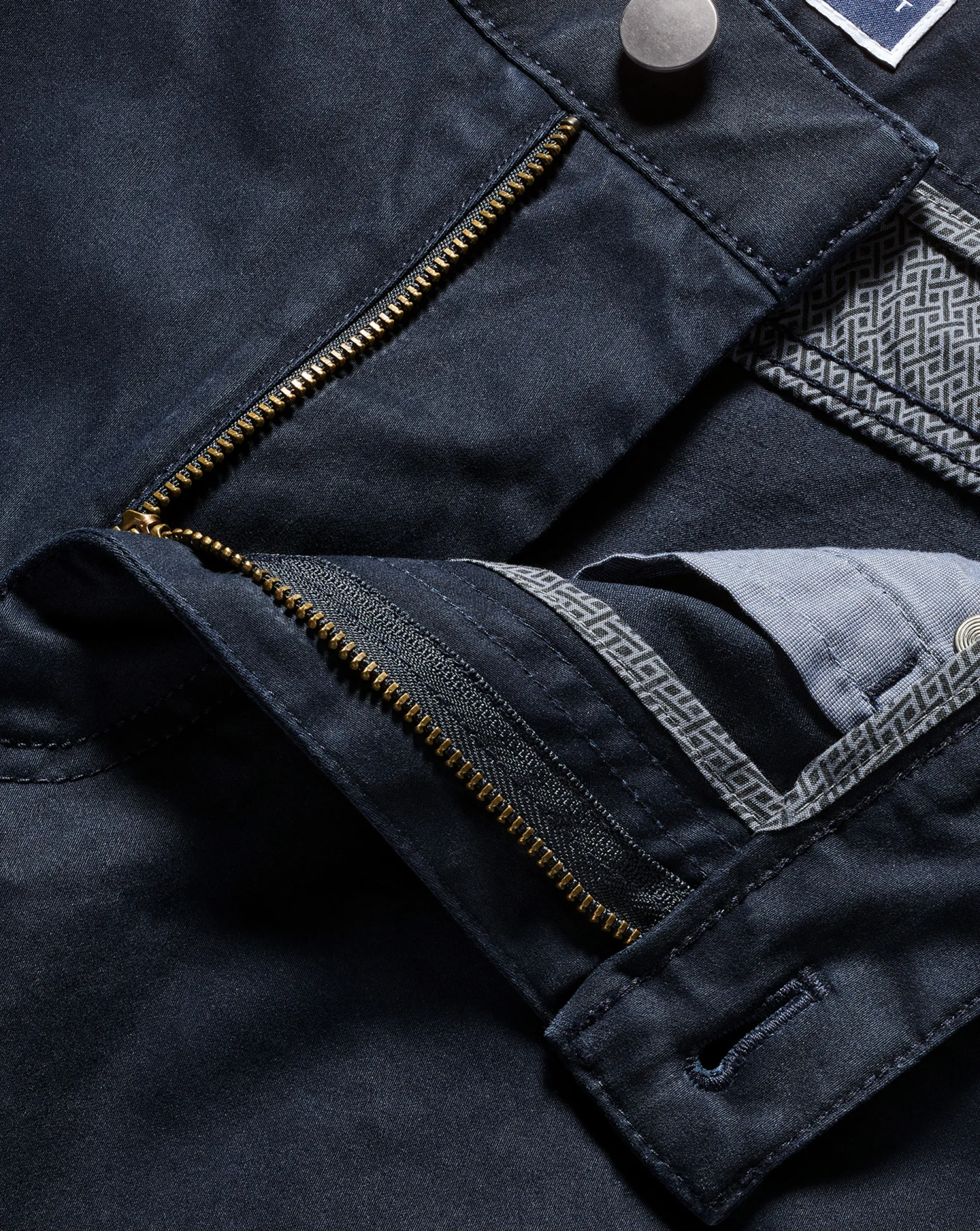 Flash Sale Charles Tyrwhitt Twill 5 Pocket Jeans - Dark Navy