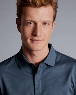 Best Charles Tyrwhitt Tyrwhitt Cool Polo - Heather Blue