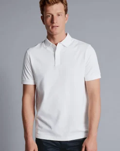 New Charles Tyrwhitt Tyrwhitt Cool Polo - White