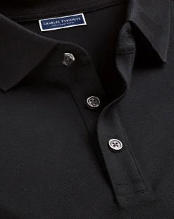 Hot Charles Tyrwhitt Tyrwhitt Pique Polo - Black