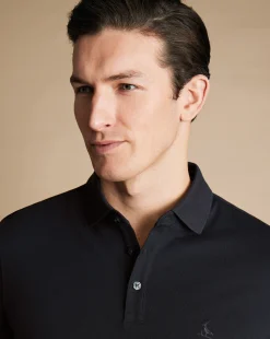 Hot Charles Tyrwhitt Tyrwhitt Pique Polo - Black