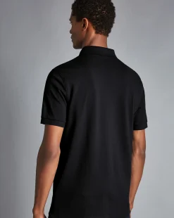 Hot Charles Tyrwhitt Tyrwhitt Pique Polo - Black