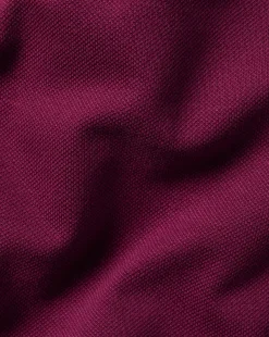 Sale Charles Tyrwhitt Tyrwhitt Pique Polo - Dark Pink