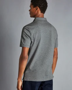 New Charles Tyrwhitt Tyrwhitt Pique Polo - Grey