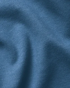Clearance Charles Tyrwhitt Tyrwhitt Pique Polo - Marl Indigo