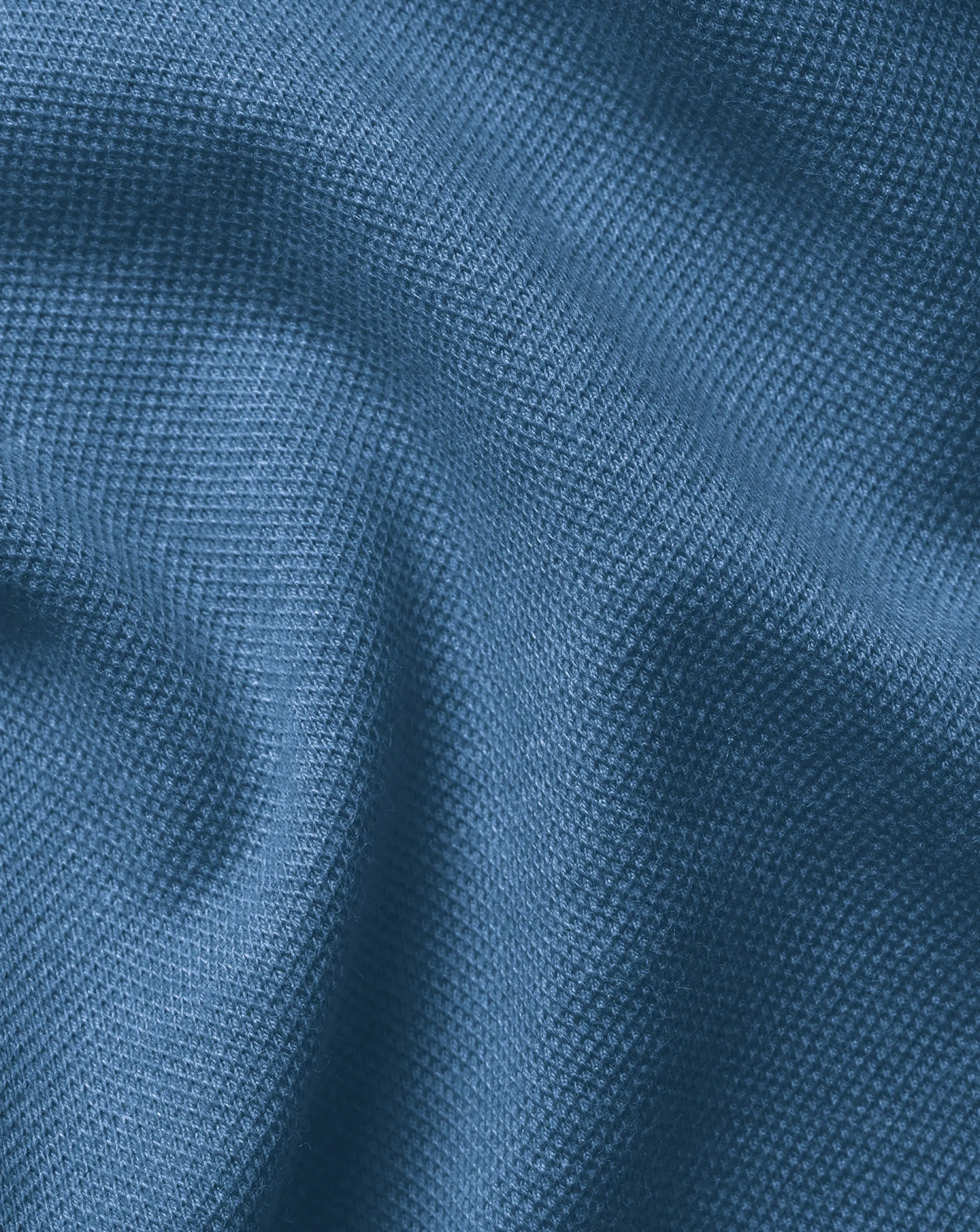 Clearance Charles Tyrwhitt Tyrwhitt Pique Polo - Marl Indigo
