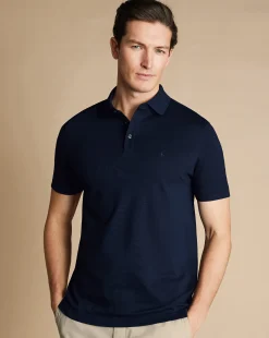 Hot Charles Tyrwhitt Tyrwhitt Pique Polo - Navy