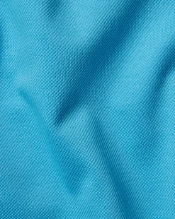 Store Charles Tyrwhitt Tyrwhitt Pique Polo - Turquoise Blue Light Turquoise
