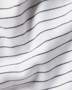 Online Charles Tyrwhitt Tyrwhitt Pique Polo - White & Navy White and Navy
