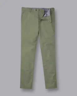 Hot Charles Tyrwhitt Ultimate Non-Iron Chinos - Light Green
