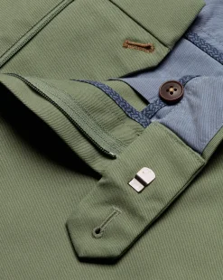 Hot Charles Tyrwhitt Ultimate Non-Iron Chinos - Light Green