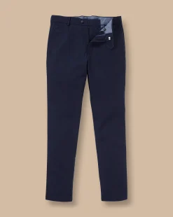 Discount Charles Tyrwhitt Ultimate Non-Iron Chinos - French Navy French Blue