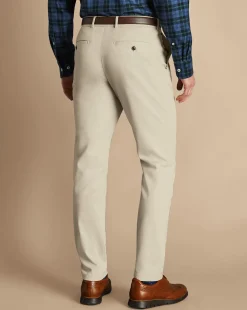 Clearance Charles Tyrwhitt Ultimate Non-Iron Chinos - Stone