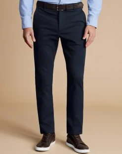 Outlet Charles Tyrwhitt Ultimate Non-Iron Chinos - Navy
