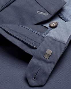 New Charles Tyrwhitt Ultimate Non-Iron Chinos - Steel Blue