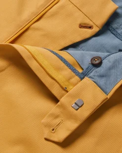 Discount Charles Tyrwhitt Ultimate Non-Iron Chinos - Yellow