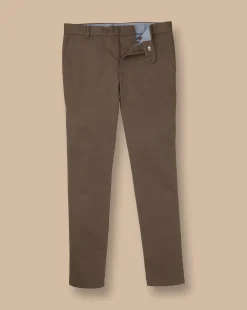 Hot Charles Tyrwhitt Ultimate Non-Iron Chinos - Mocha