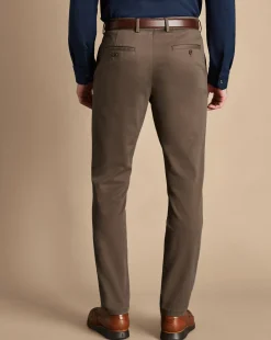 Hot Charles Tyrwhitt Ultimate Non-Iron Chinos - Mocha