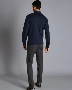 Cheap Charles Tyrwhitt Ultimate Non-Iron Chinos - Dark Grey