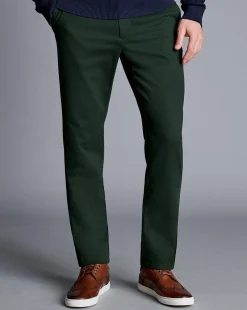 Outlet Charles Tyrwhitt Ultimate Non-Iron Chinos - Green
