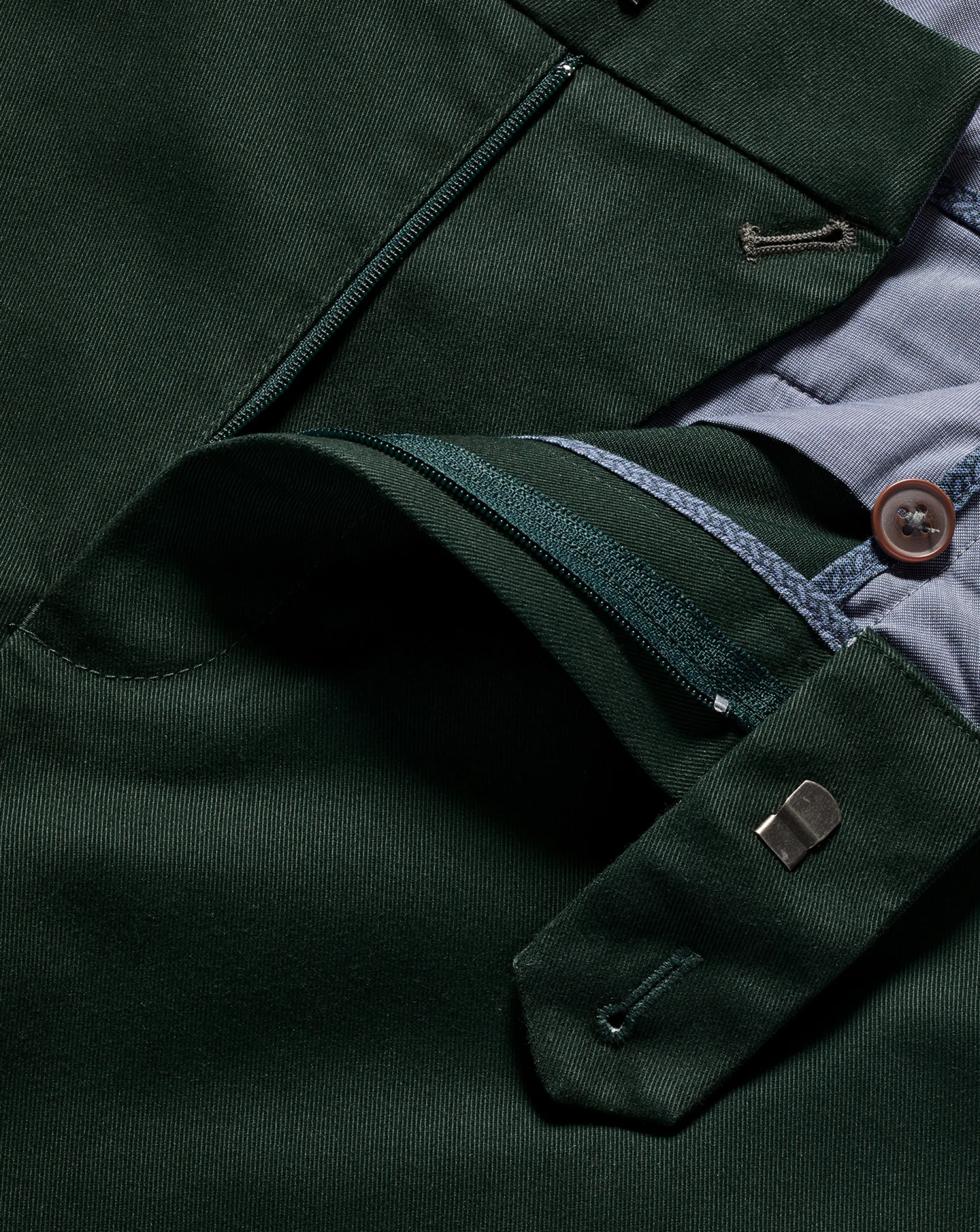 Outlet Charles Tyrwhitt Ultimate Non-Iron Chinos - Green
