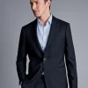 Online Charles Tyrwhitt Ultimate Performance Stripe Suit Jacket - Navy