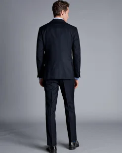 Online Charles Tyrwhitt Ultimate Performance Stripe Suit Jacket - Navy