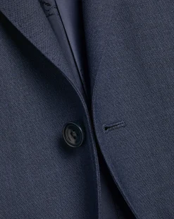New Charles Tyrwhitt Ultimate Performance Suit Jacket - Heather Blue
