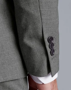 Store Charles Tyrwhitt Ultimate Performance Suit Jacket - Light Grey