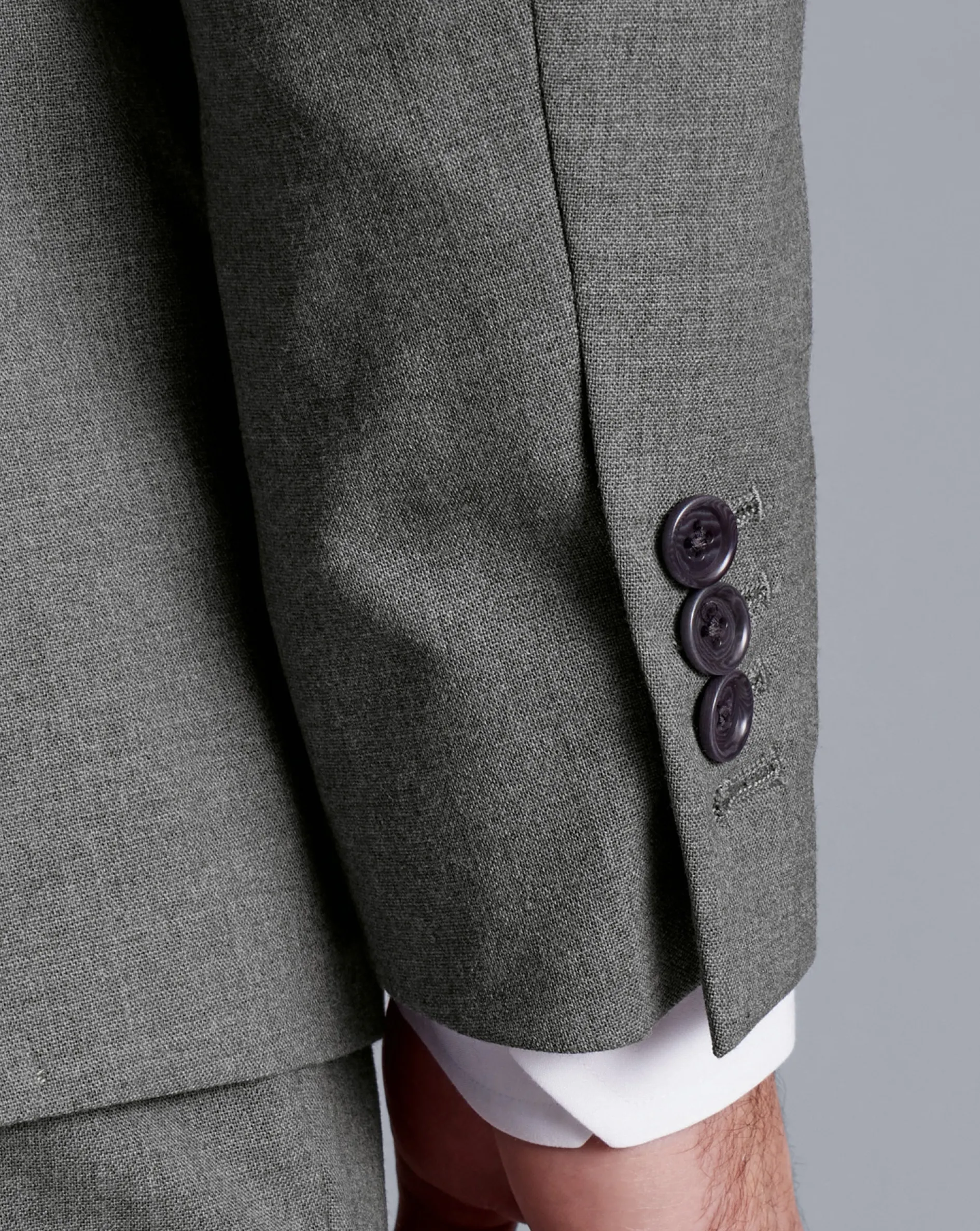 Store Charles Tyrwhitt Ultimate Performance Suit Jacket - Light Grey