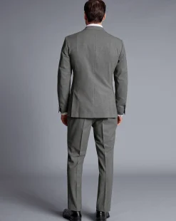 Store Charles Tyrwhitt Ultimate Performance Suit Jacket - Light Grey