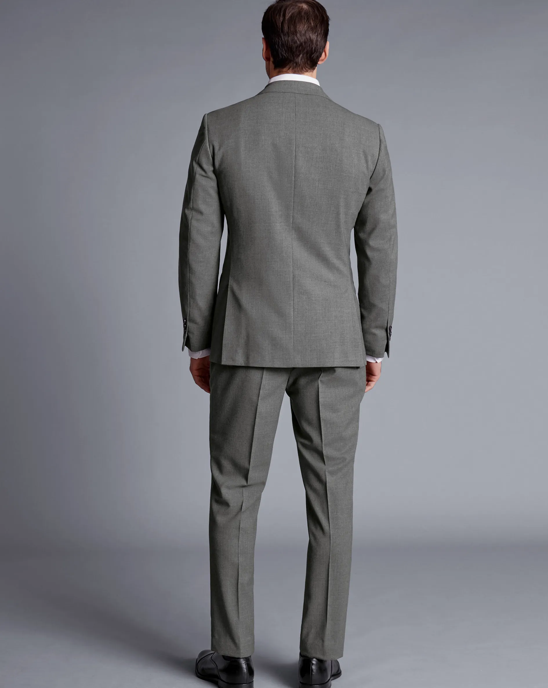 Store Charles Tyrwhitt Ultimate Performance Suit Jacket - Light Grey