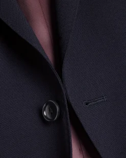 Shop Charles Tyrwhitt Ultimate Performance Suit Jacket - Dark Navy